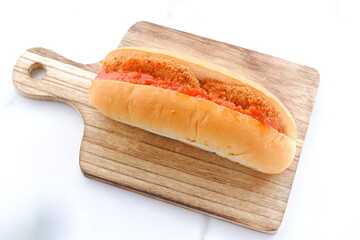 おいしいコロッケパン
