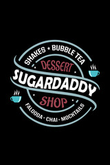 Fototapeta premium SUGAR DADDY DESSERT SHOP