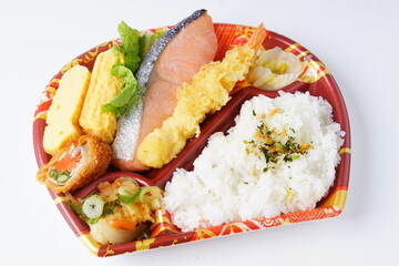 鮭の幕の内弁当