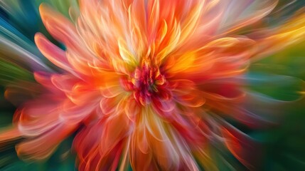Vibrant Flower Burst
