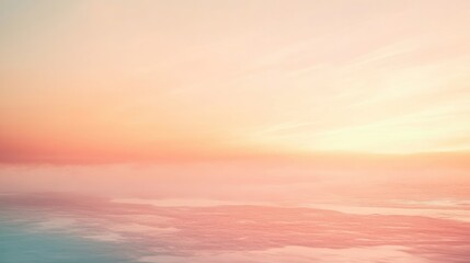 Soft Sunrise Over Clouds