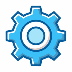 gear icon vector
