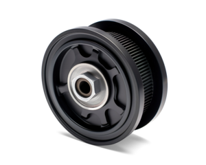 pensioner pulley for car on a transparent background