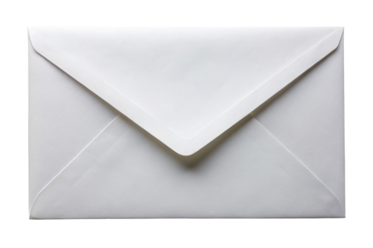 Large Blank White Envelope Isolated on Transparent Background

 - Powered by Adobe