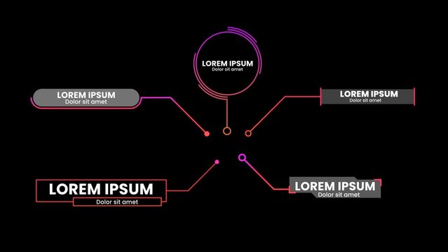 Modern Gradient Clean Call Out Lower Third Bundle