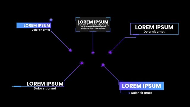 Modern Gradient Call Out Title Bundle