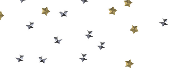 XMAS Stars - stars. Confetti celebration, Falling golden abstract decoration for party, birthday celebrate,