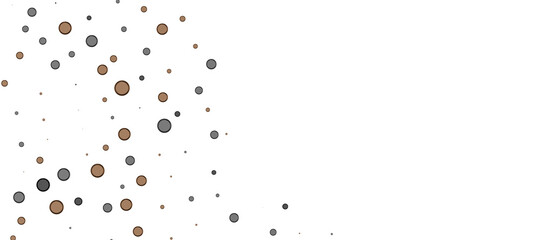 gold  Shower: Dynamic 3D Illustration of Dancing gold Confetti