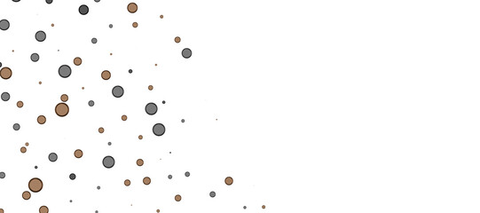 Shimmering Bliss: Mesmeric 3D Illustration Depicting Glistening gold Confetti