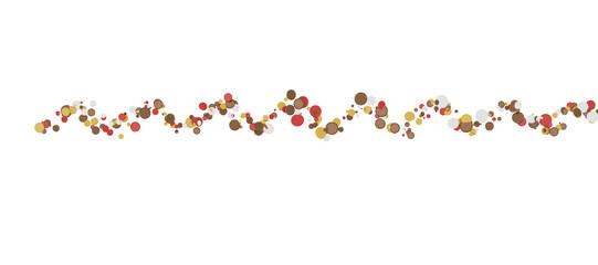 silver confetti explosion festive background