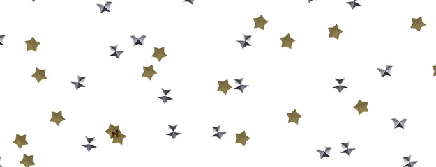 Heavenly Golden Shower: 3D Illustration Brings the Beauty of Stars to Life