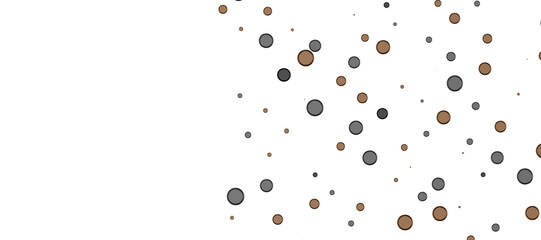 Joyful Deluge: Brilliant 3D Illustration Showcasing an Overflow of gold Confetti