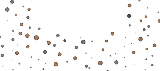 Obraz premium Joyful Deluge: Brilliant 3D Illustration Showcasing an Overflow of gold Confetti