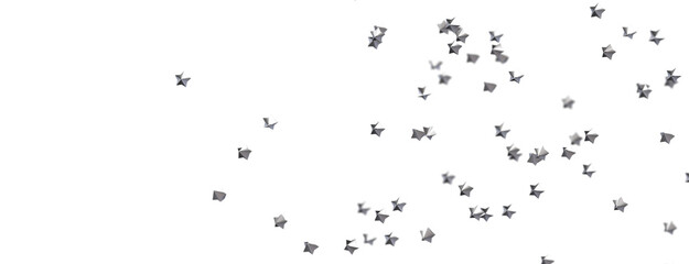 Cosmic Overture: Step Into the Allure of a 3D Gold Stars Rainfall