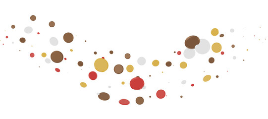 silver confetti explosion festive background