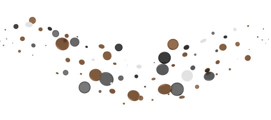 gold  Burst: Astonishing 3D Illustration of Bursting gold Confetti