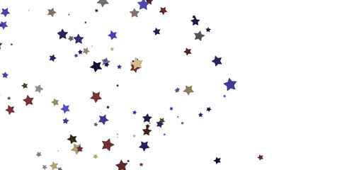 Heavenly Golden Shower: 3D Illustration Brings the Beauty of Stars to Life