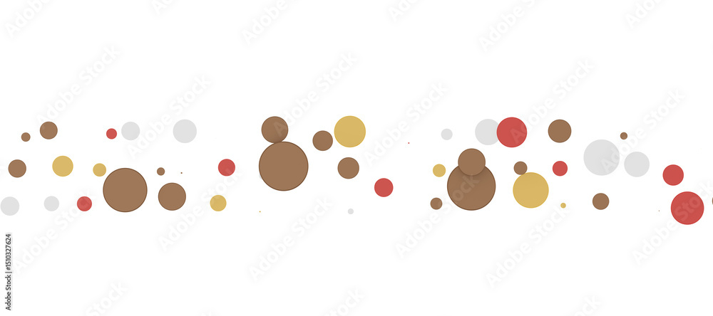 Poster sunburst and colorful confetti background frame illustration