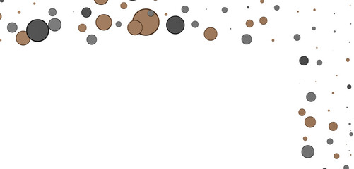 gold  Delight: Captivating 3D Illustration of Joyful gold Confetti