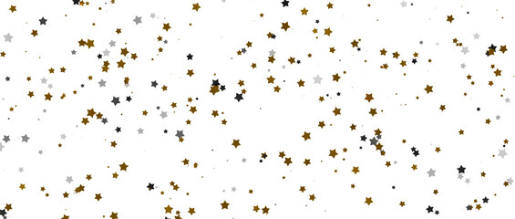 Heavenly Golden Shower: 3D Illustration Brings the Beauty of Stars to Life