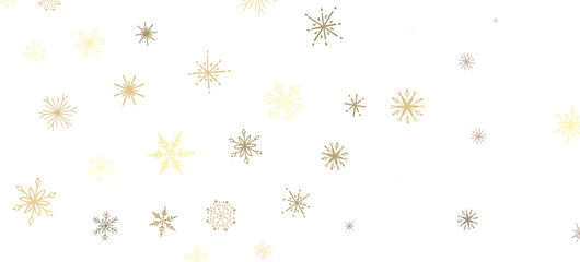 Glistening Snow Shower: Striking 3D Illustration Showcasing Falling Holiday Snowflakes