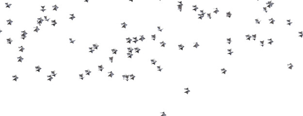 Cosmic Overture: Step Into the Allure of a 3D Gold Stars Rainfall