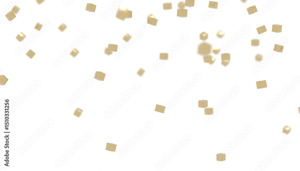 Poster abstract lines with dots over dark background.