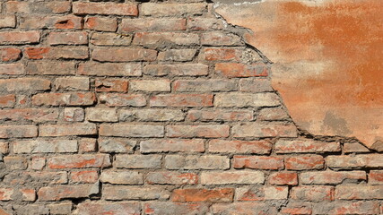 Muro di pietra vecchio