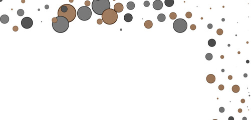 Glorious Cascade: Exquisite 3D Illustration of Glowing gold Confetti