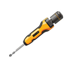Illustration of a Precision Screwdriver Mechanical Tool for Engineering Projects