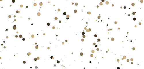 Sprinkle of Success: Spectacular 3D Illustration Showcasing Cascading gold Confetti