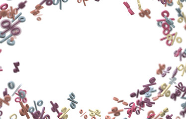 percent shopping digital in 3d.