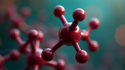 Visualization of particles connected in atomic formation