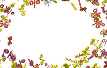 percent shopping digital in 3d.