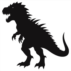 vector illustration of a dragon