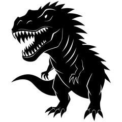 vector illustration of a dragon