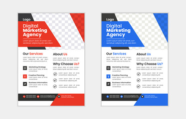 Creative Corporate & Business Flayer Brochur Template
Design, a4 vector editable template design, trendy geometric shape template print design. 