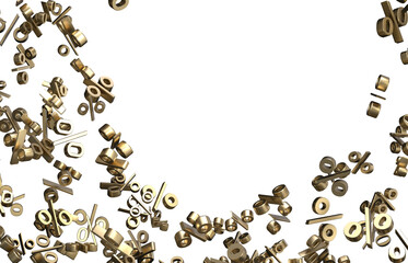 percent shopping digital in 3d.