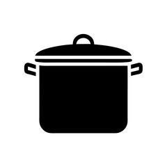 Stockpot Icon Vector Flat Clean Look Isolated