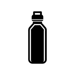 Vitamin Water Bottle Icon Vector Flat Clean Look