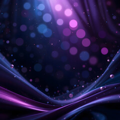 Bright Festive Eid Background with Crescent Moon, Stars, and Golden Islamic Patterns &ndash; Vector Illustration