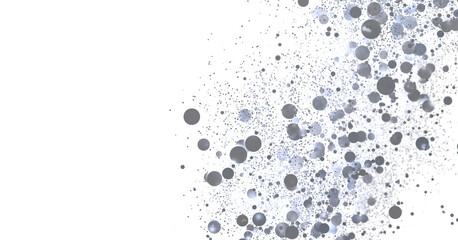 Abstract background with silver glitter, perfect for festive designs.