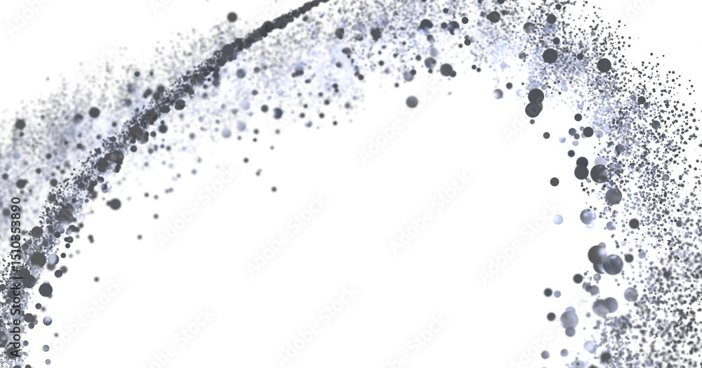 Poster elegant, abstract background with swirling particles. perfect for modern designs.