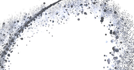 Obraz premium Elegant, abstract background with swirling particles. Perfect for modern designs.