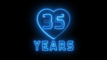 Fototapeta premium New-year anniversary text illustration. New year celebration event.