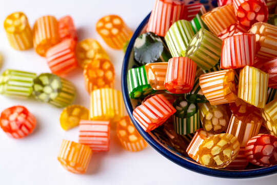 Traditional Turkish Ramadan Sweet Sugar hard  Candy, Chocolate candie and Almond candies