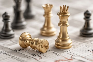 A tug-of-war between dollar and yuan symbols held by silhouetted business figures. Metaphorical representation of tensions affecting financial markets.