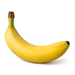 bananas isolated on transparent background