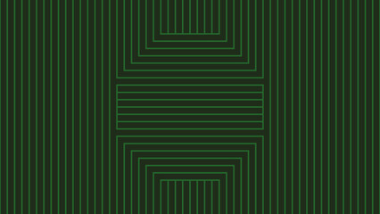 Seamless lines and octagon shape lines . Octagon pattern vector in green color. editable color vector file, for digital or print purpose.