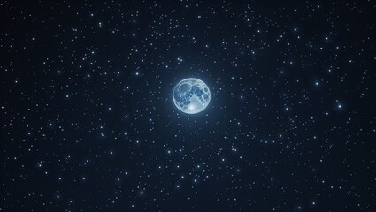 moon and stars